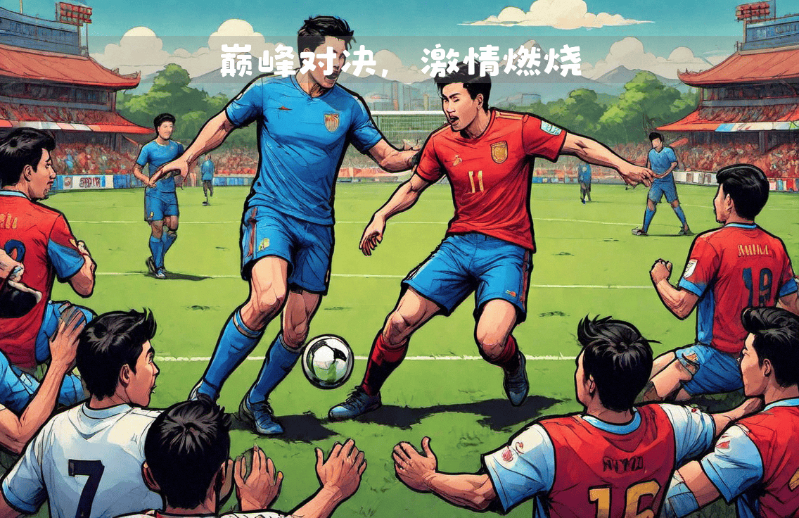足球比赛中球员厮打–比赛中发生冲突