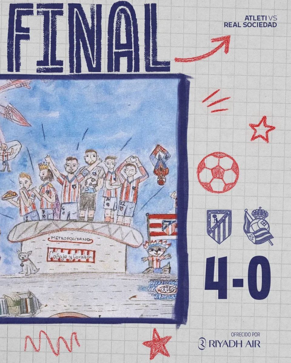 马竞主场击败皇家社会，苏亚雷斯再现进球状态